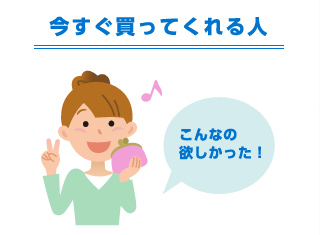 今すぐ買ってくれる人 こんなの欲しかった！