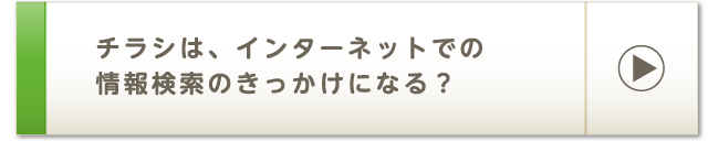 チラシは、インターネットでの情報検索のきっかけになる？