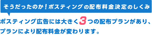 そうだったのか！ポスティングの配布料金決定のしくみ